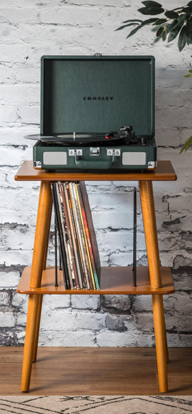 RCA output allows connection to a home stereo for richer playback.