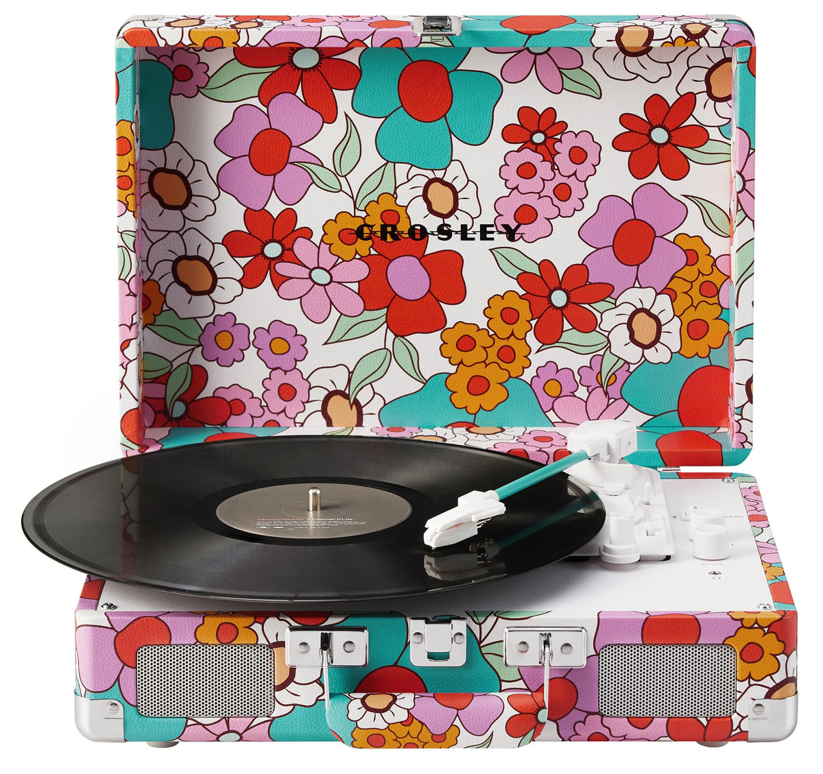 Crosley Cruiser Plus with built-in speakers for portable vinyl listening