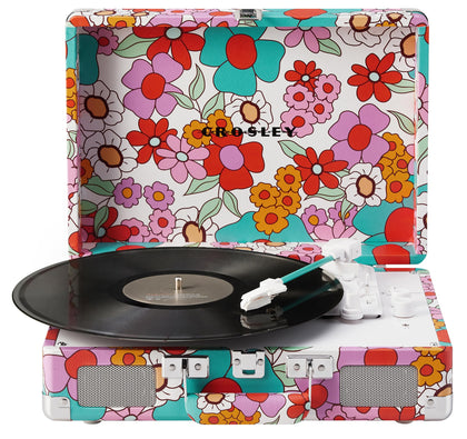 Crosley Cruiser Plus with built-in speakers for portable vinyl listening