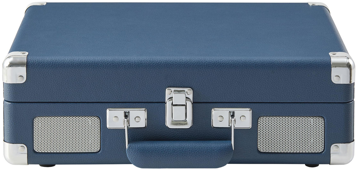 Crosley CR8005F-IB Cruiser Plus retro ink blue design with modern tech.