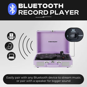 Crosley CR8005F-LN Cruiser Plus lavender side ports for connections