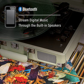 Crosley CR8005F-MT Cruiser Plus Bluetooth module ready to stream to speakers
