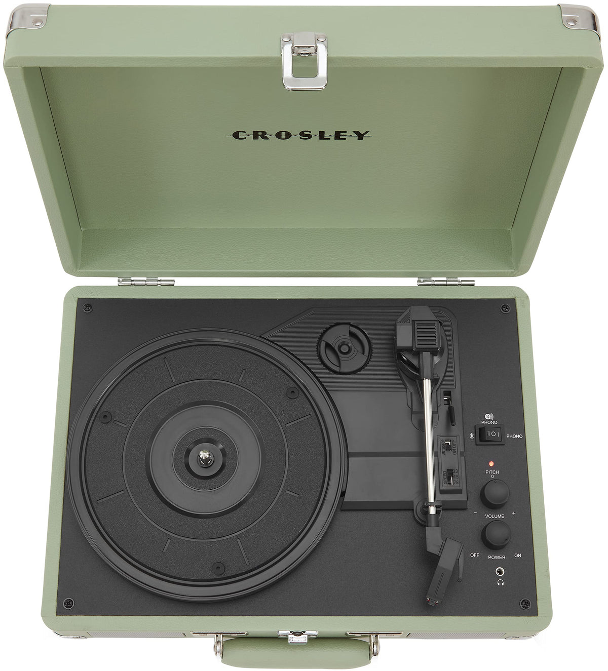 Crosley CR8005F-MT Cruiser Plus mint finish with retro styling