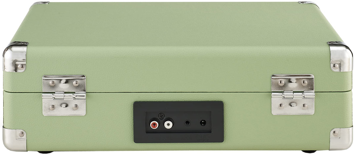 Crosley CR8005F-MT Cruiser Plus vinyl playback close-up on record
