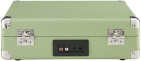 Crosley CR8005F-MT Cruiser Plus vinyl playback close-up on record