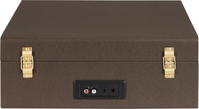 Crosley CR8017B-CO Voyager cueing lever demonstrates precise needle control.