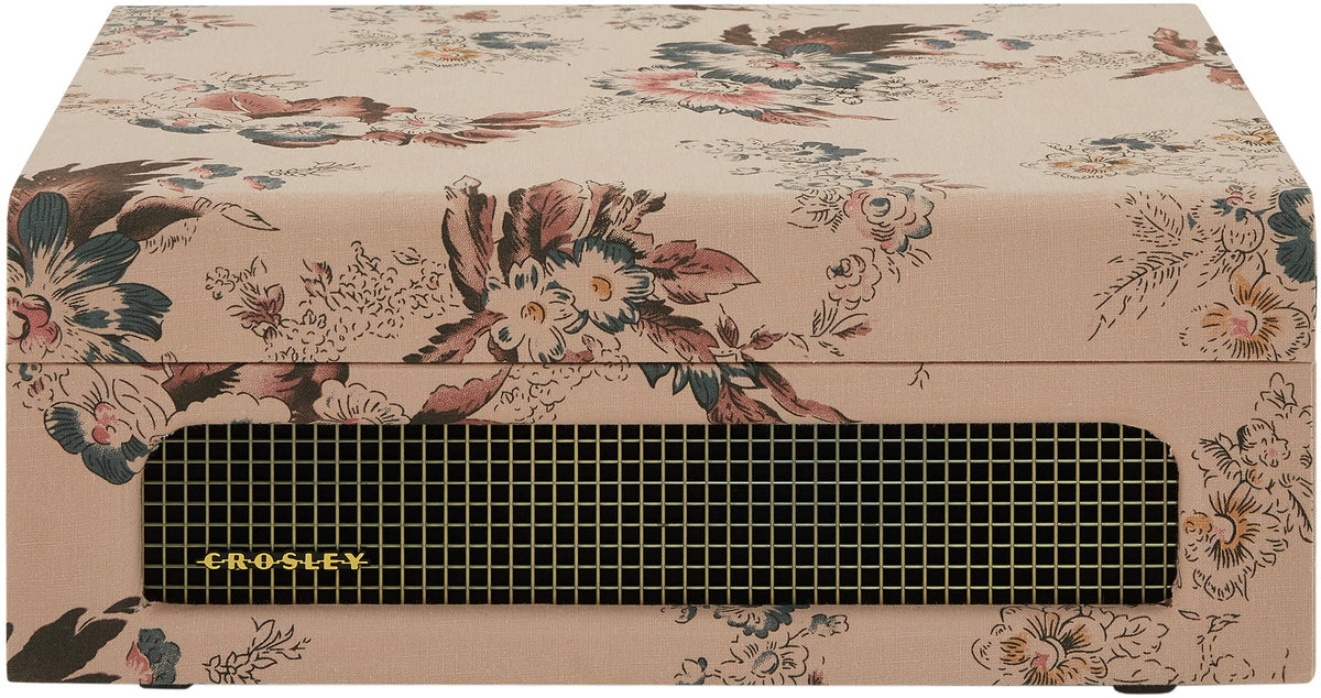 Crosley CR8017B Voyager RCA and aux ports for flexible setups.