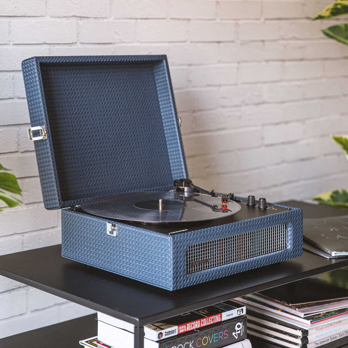 RCA output and aux input for home audio integration