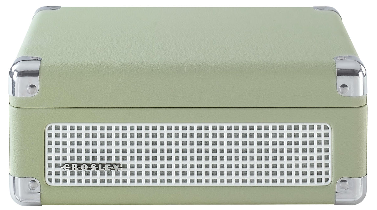 Crosley Cruiser rear ports and aux input display offering versatile connectivity