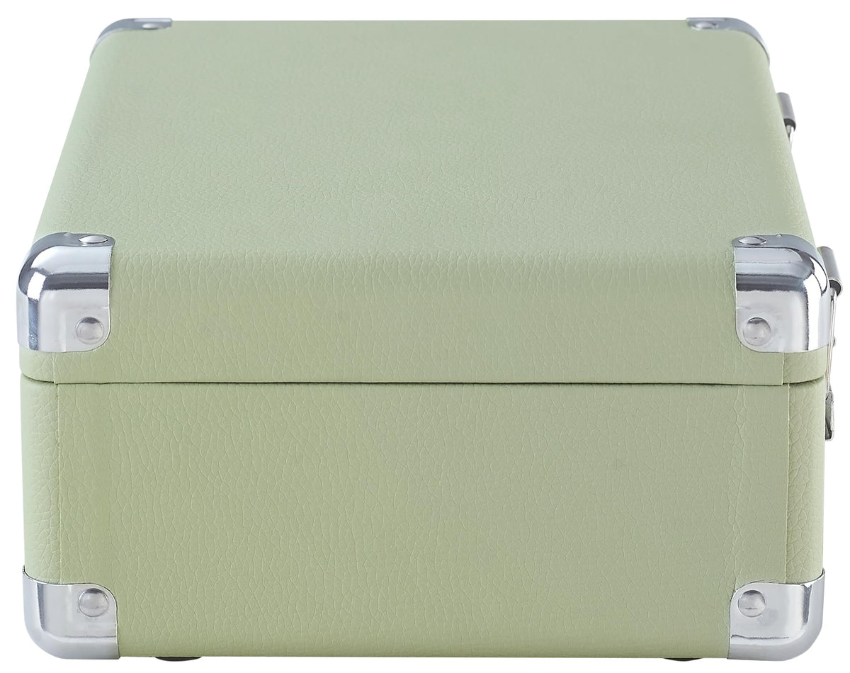 Crosley Cruiser playing CD on kitchen counter creating easy, portable background music