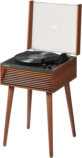Crosley Dean turntable with LED lights enhances room ambience
