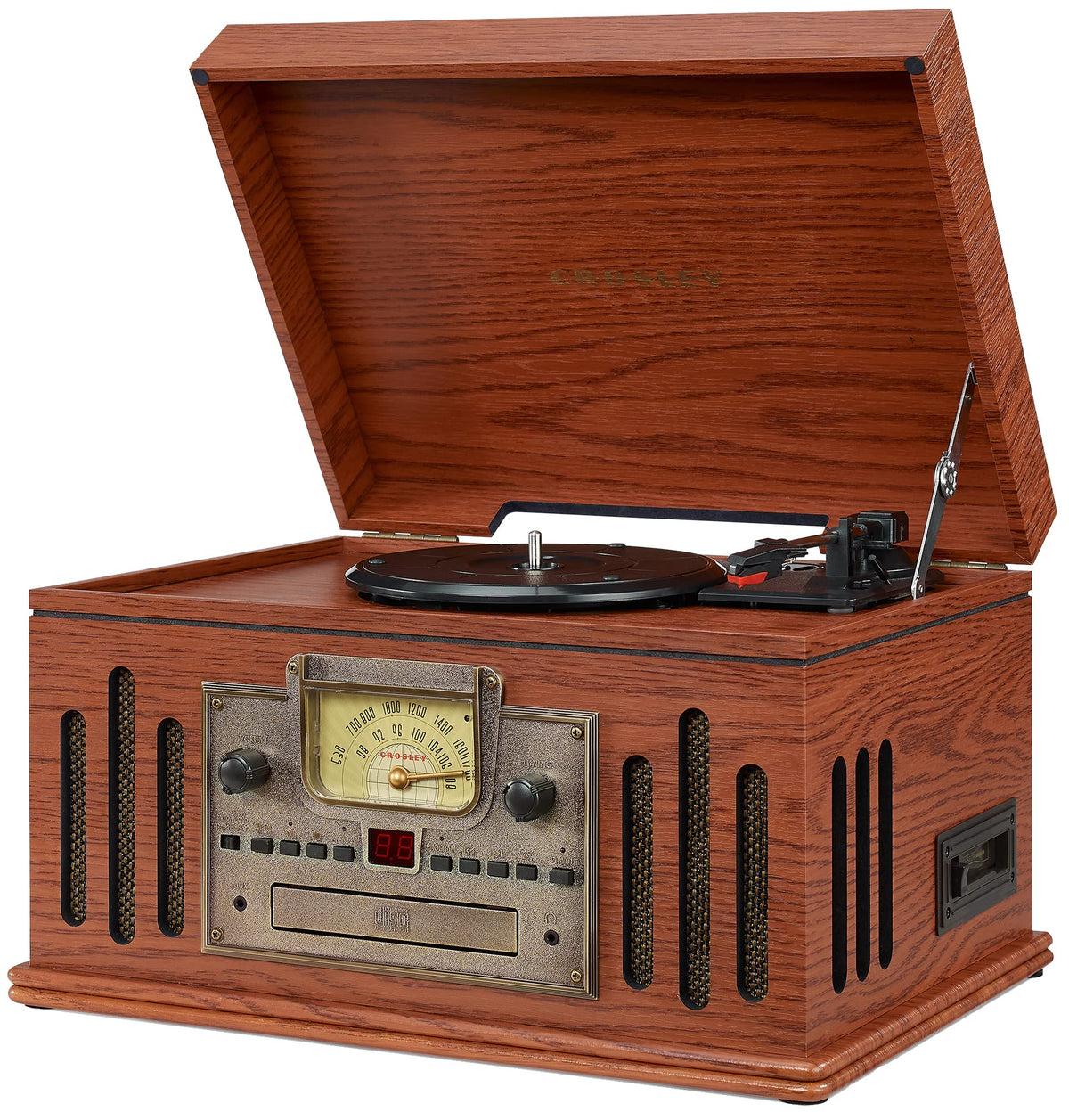 Crosley Musician Bluetooth function enabling wireless streaming