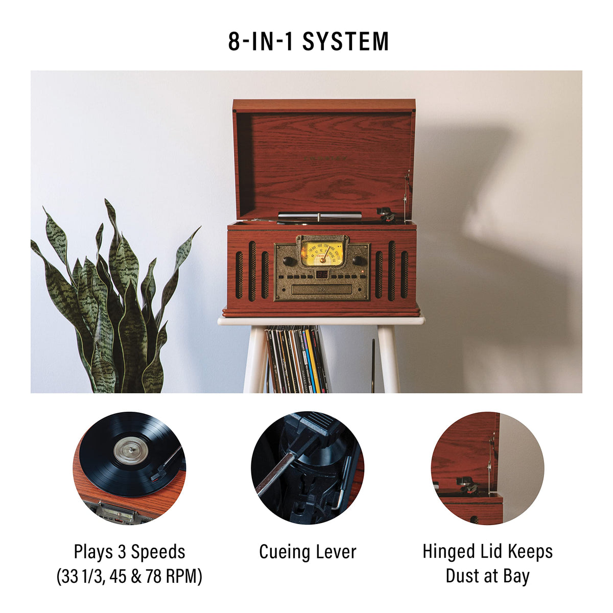 Crosley Musician cassette player adds nostalgic audio playback options