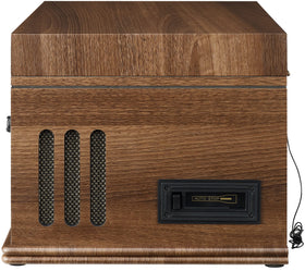 Crosley Musician vintage-inspired design with modern tech accents