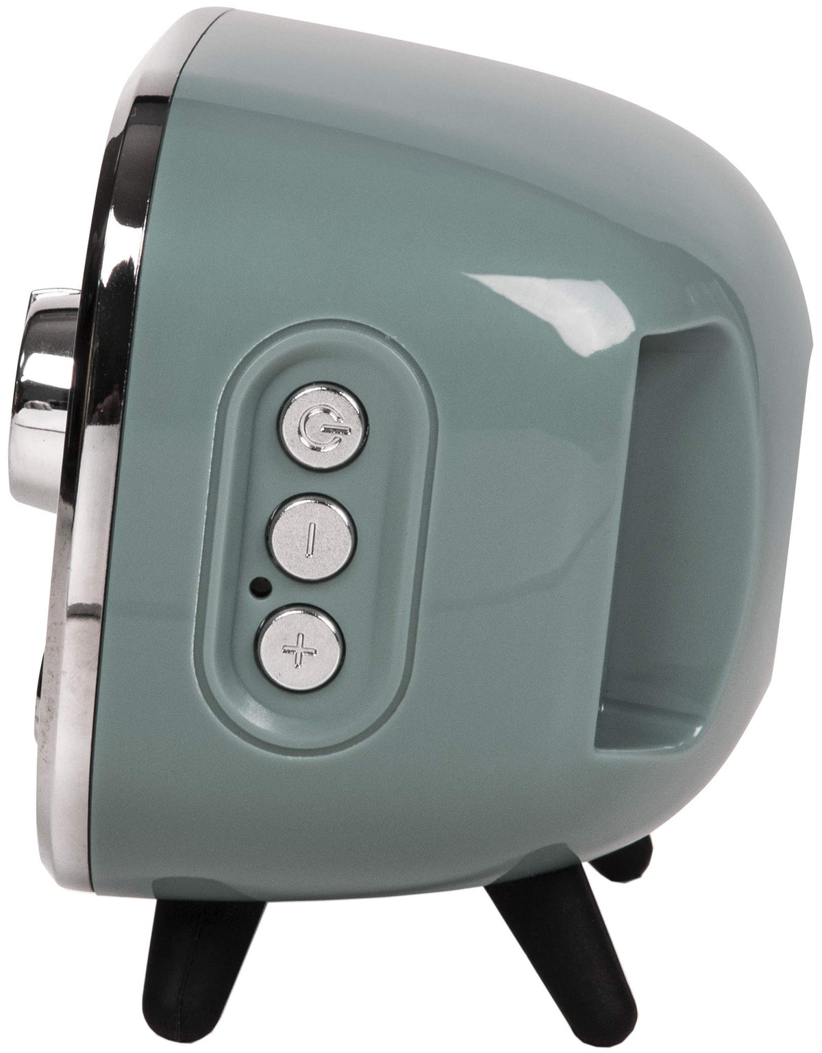 Crosley Rondo Tourmaline supports USB and micro-SD playback for flexible listening