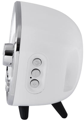 Crosley Rondo USB and micro-SD ports enable flexible playback.