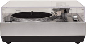 Crosley RSD3 speaker grille detail highlighting built-in sound for casual listening