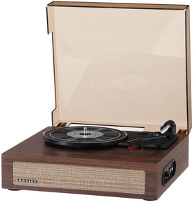 Crosley Scout headphone-jack image for private listening sessions