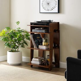 Crosley Soho front view placed in a contemporary living room.