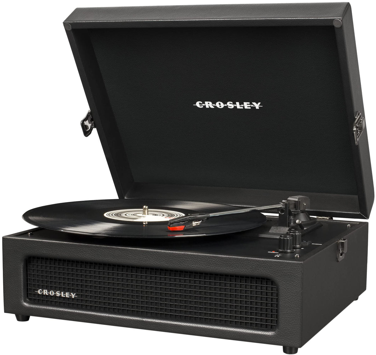Crosley Voyager portable carry handle ready for travel