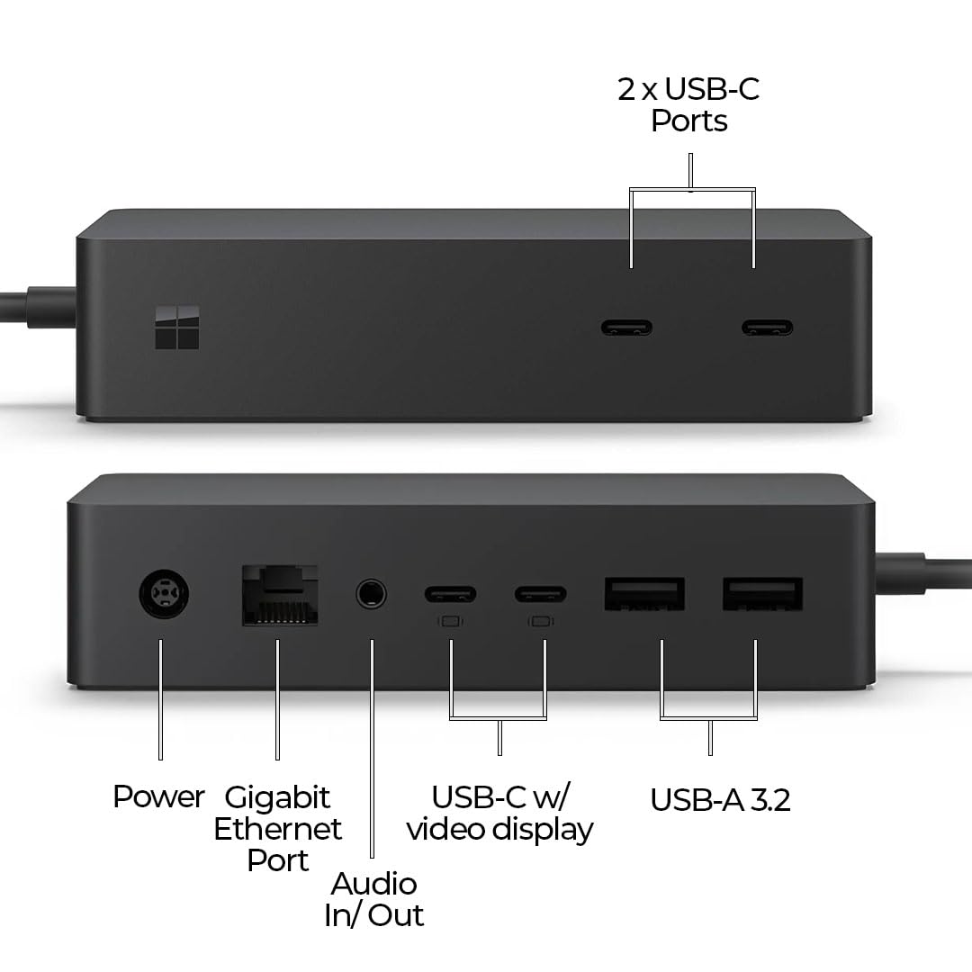 Crossery Surface Dock 2 Bundle with broad compatibility across Surface models.