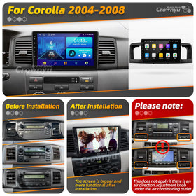 Crownyu backup camera view illustrating safer reversing with IP68 protection.