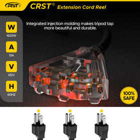 CRST 13A circuit breaker protects equipment during overload.
