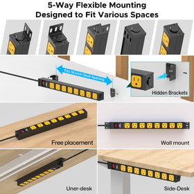 CRST 2100 joules surge protection with indicator light safeguards equipment.