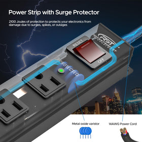 CRST angled flat plug and 10 ft cord showing low-profile fit and extended reach benefit
