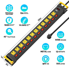 CRST cord-management ends with 9ft cord keeping workspace organized