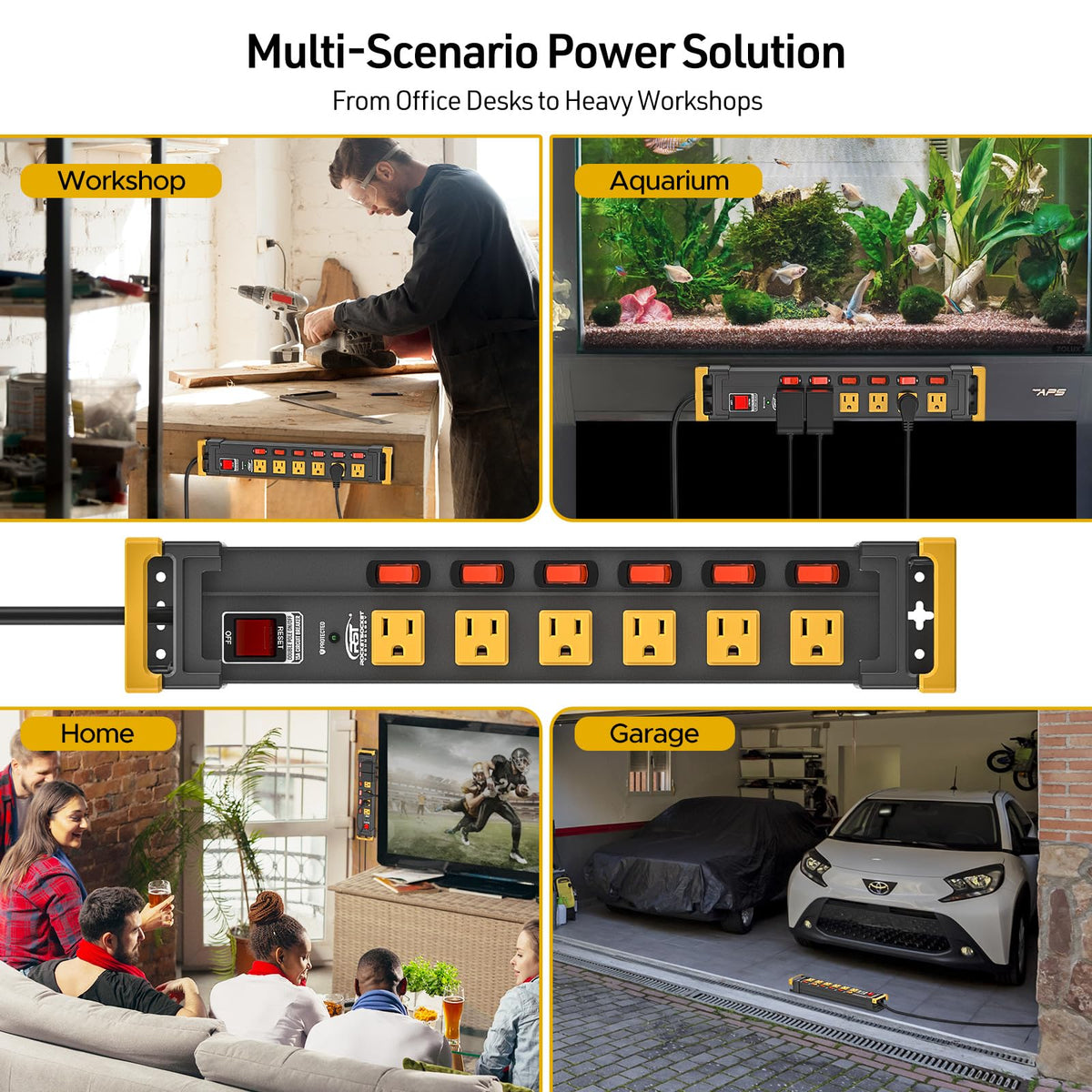 CRST Eco-friendly aluminum power strip with warranty and insurance for peace of mind.