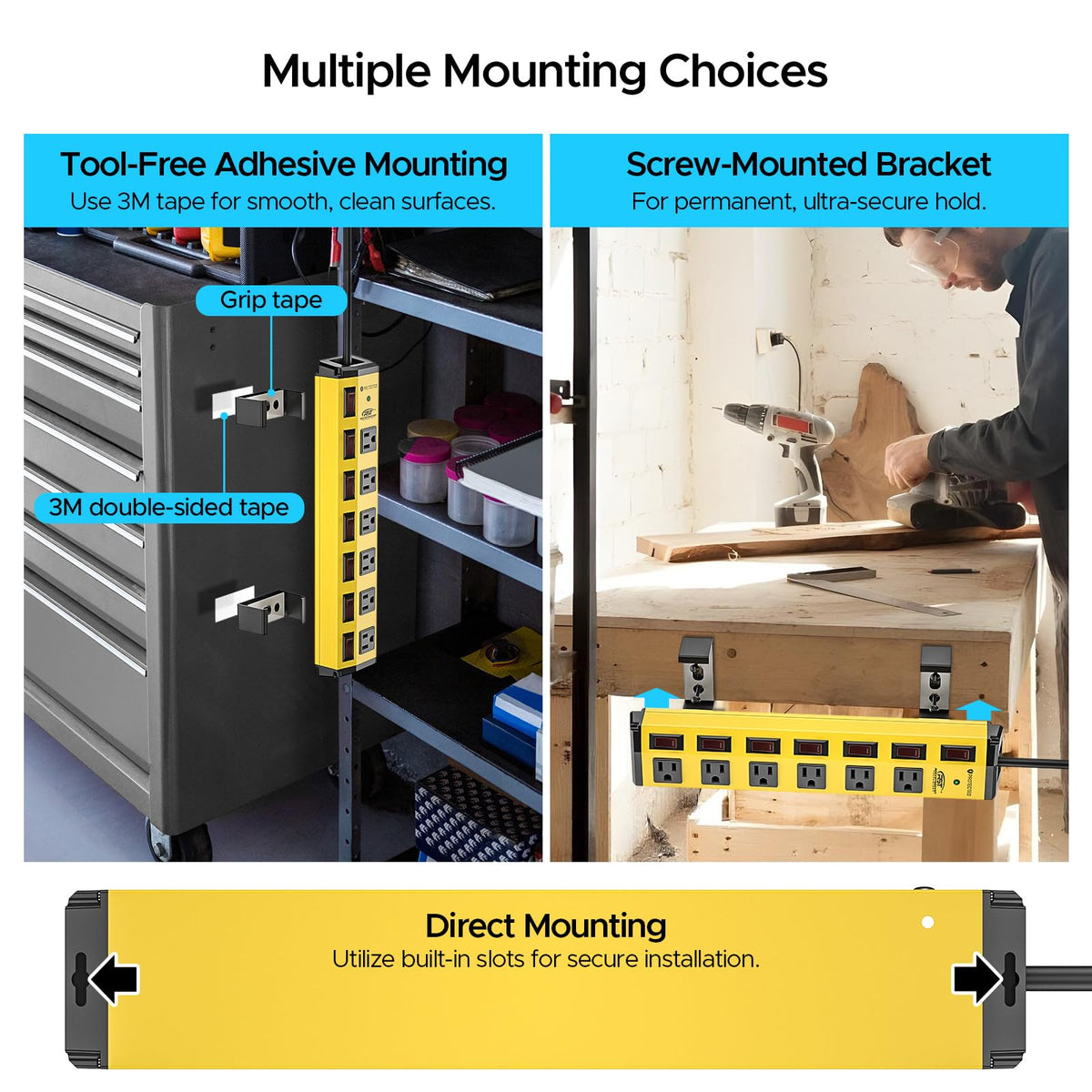 CRST 45° flat plug tucked behind furniture to save space and improve fit