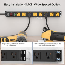 CRST angled flat plug and 6ft cord image demonstrating low-profile placement