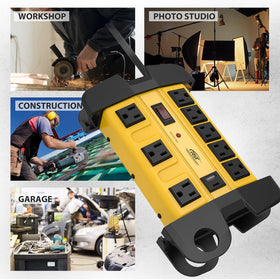 CRST 15A circuit breaker protects against overload while in use.