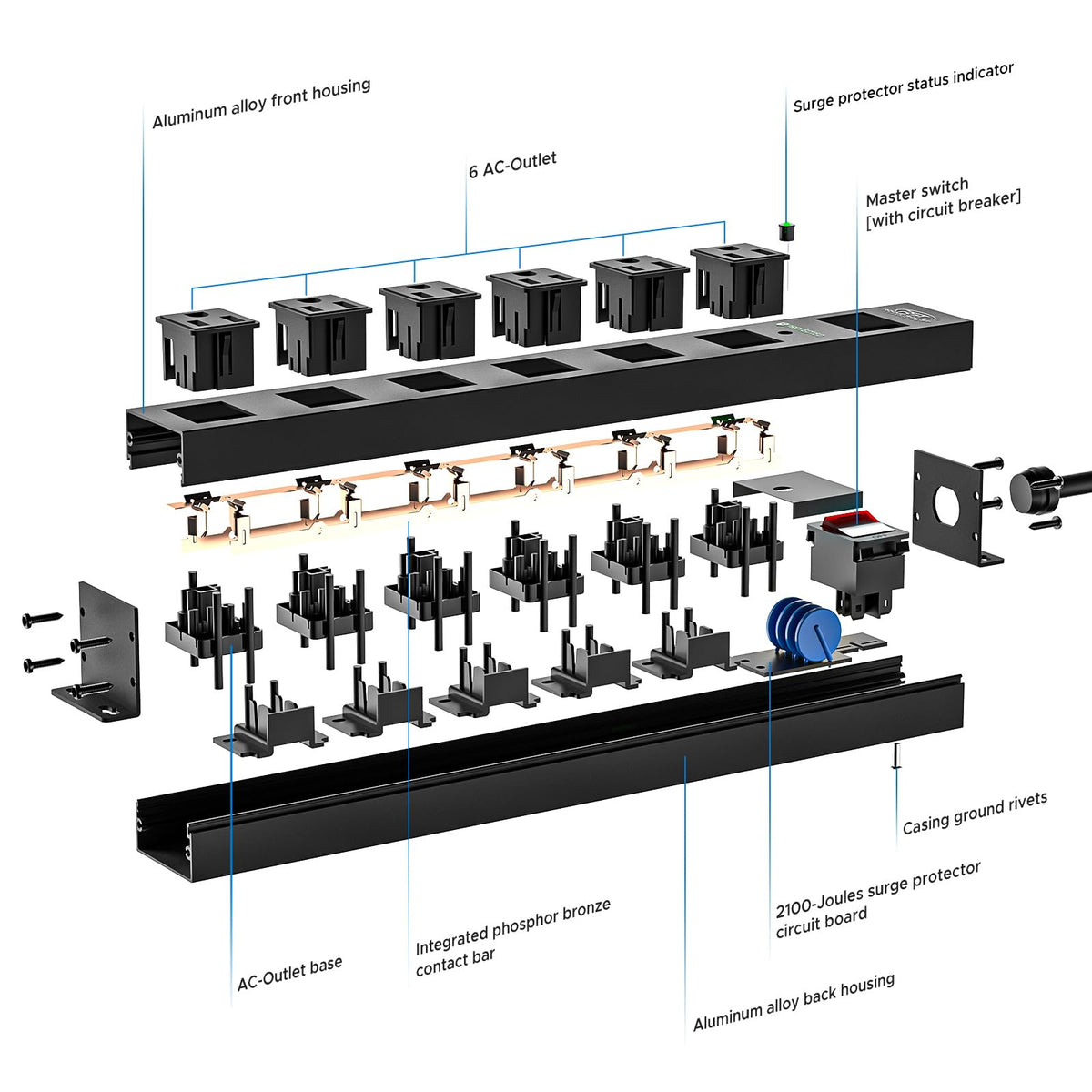 CRST in workshop powering tools and providing stable surge-protected output