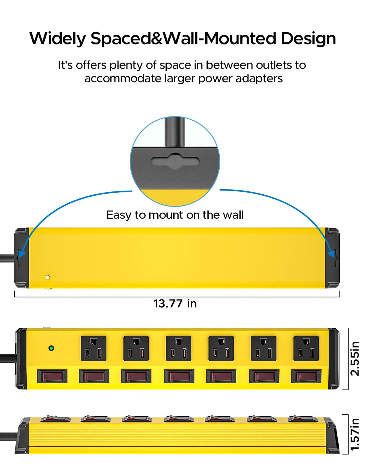 CRST three mounting options displayed for easy, secure installation