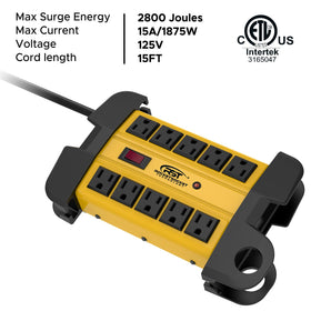 CRST side profile displaying reset switch and ETL label for verified safety