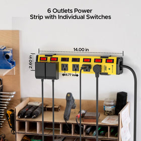 CRST wide spaced outlets accommodating a bulky adapter without blocking neighbors