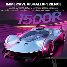 CRUA display with 120% sRGB for vibrant colors