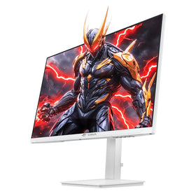 CRUA 27-inch 4K monitor at 144Hz with fluid gaming visuals.