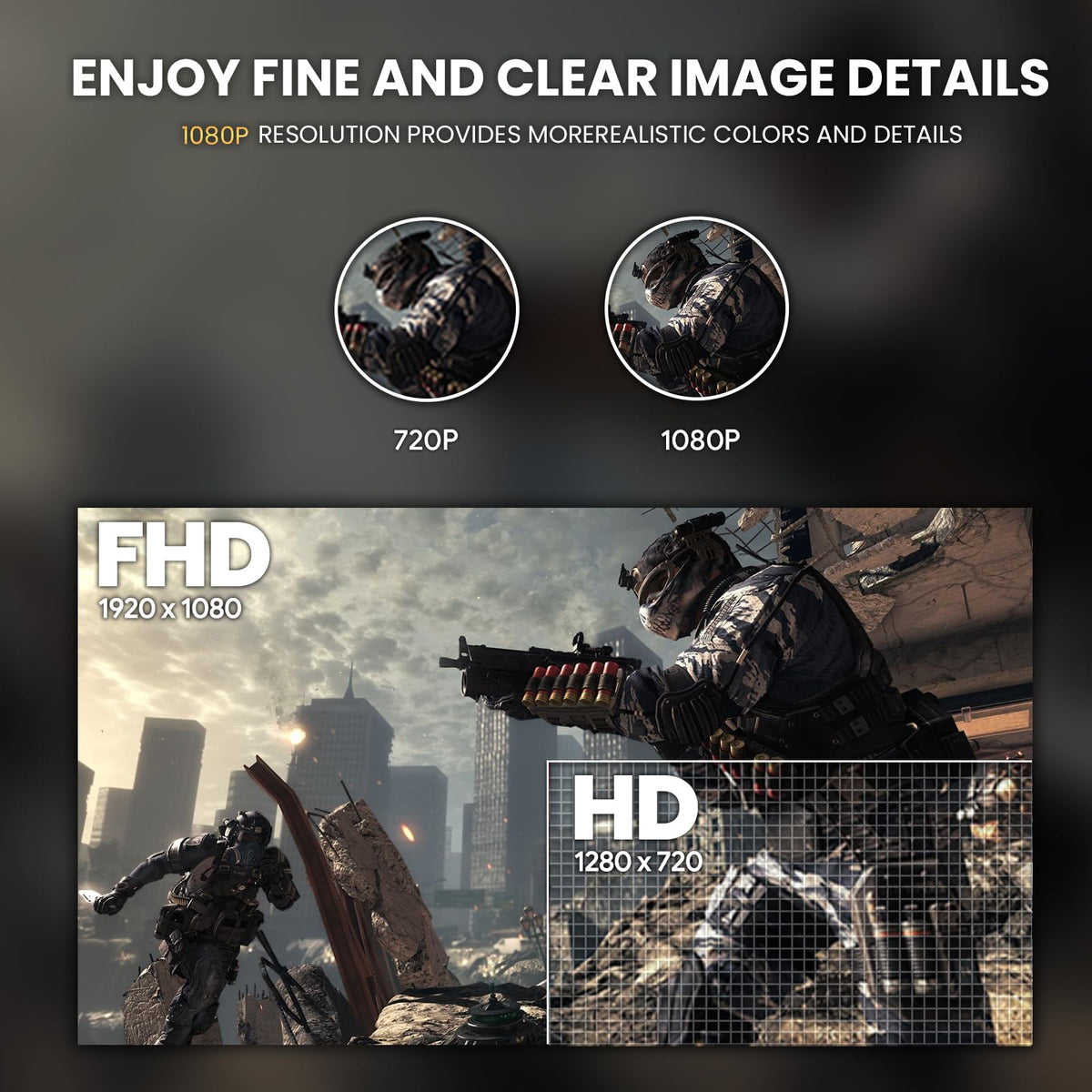 CRUA 27-inch curved monitor HDMI and DP ports for flexible setup.