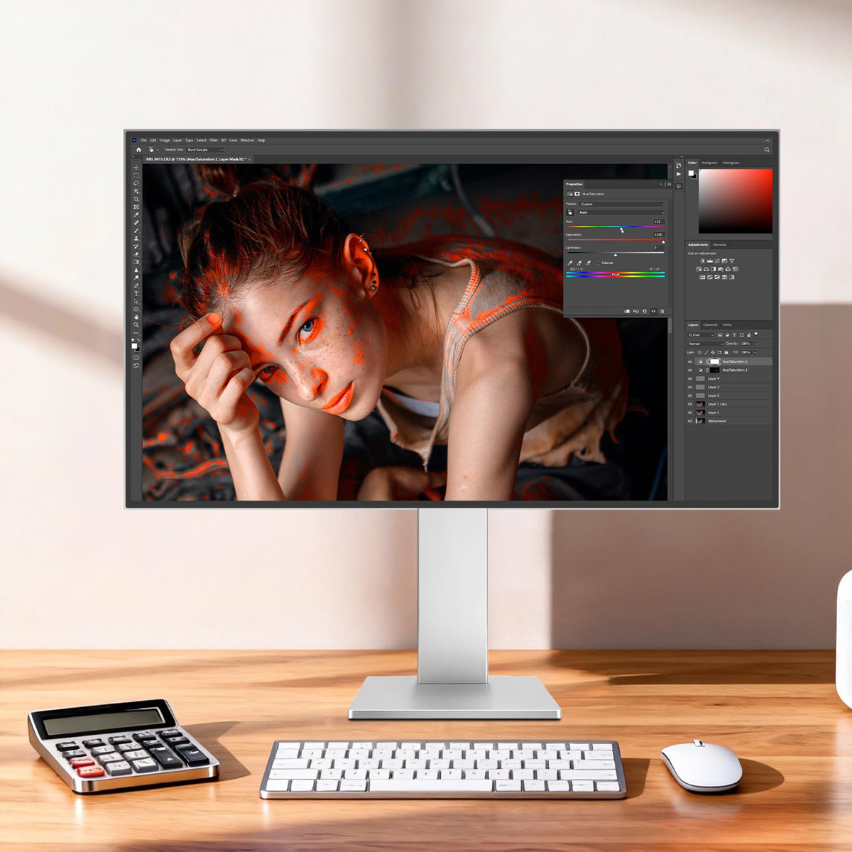 CRUA eye-comfort flicker-free monitor for extended viewing