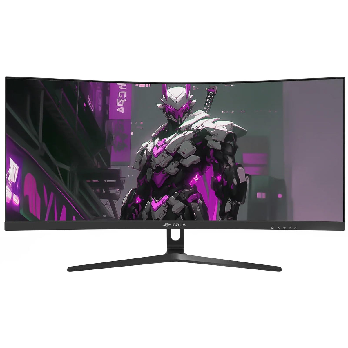 CRUA 30-inch curved monitor ultrawide-21-9 design ideal for cinematic viewing