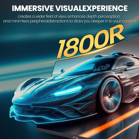 CRUA display offers wide color gamut for vibrant game and content visuals.