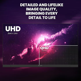 CRUA built-in speakers provide convenient audio without extra devices