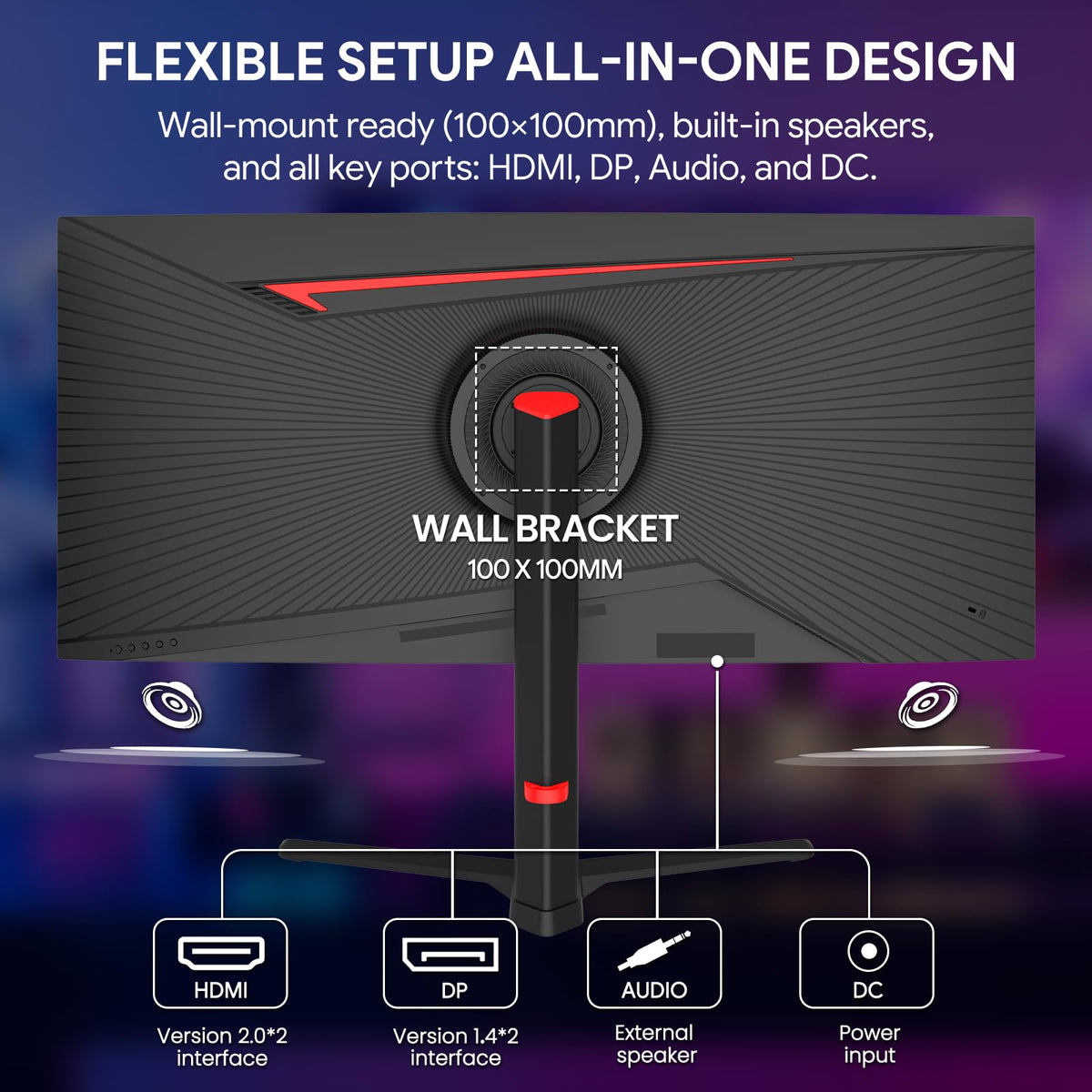 CRUA 165Hz with FreeSync provides smooth gameplay and quick reactions.