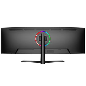 CRUA monitor color gamut highlights vibrant editing and content creation