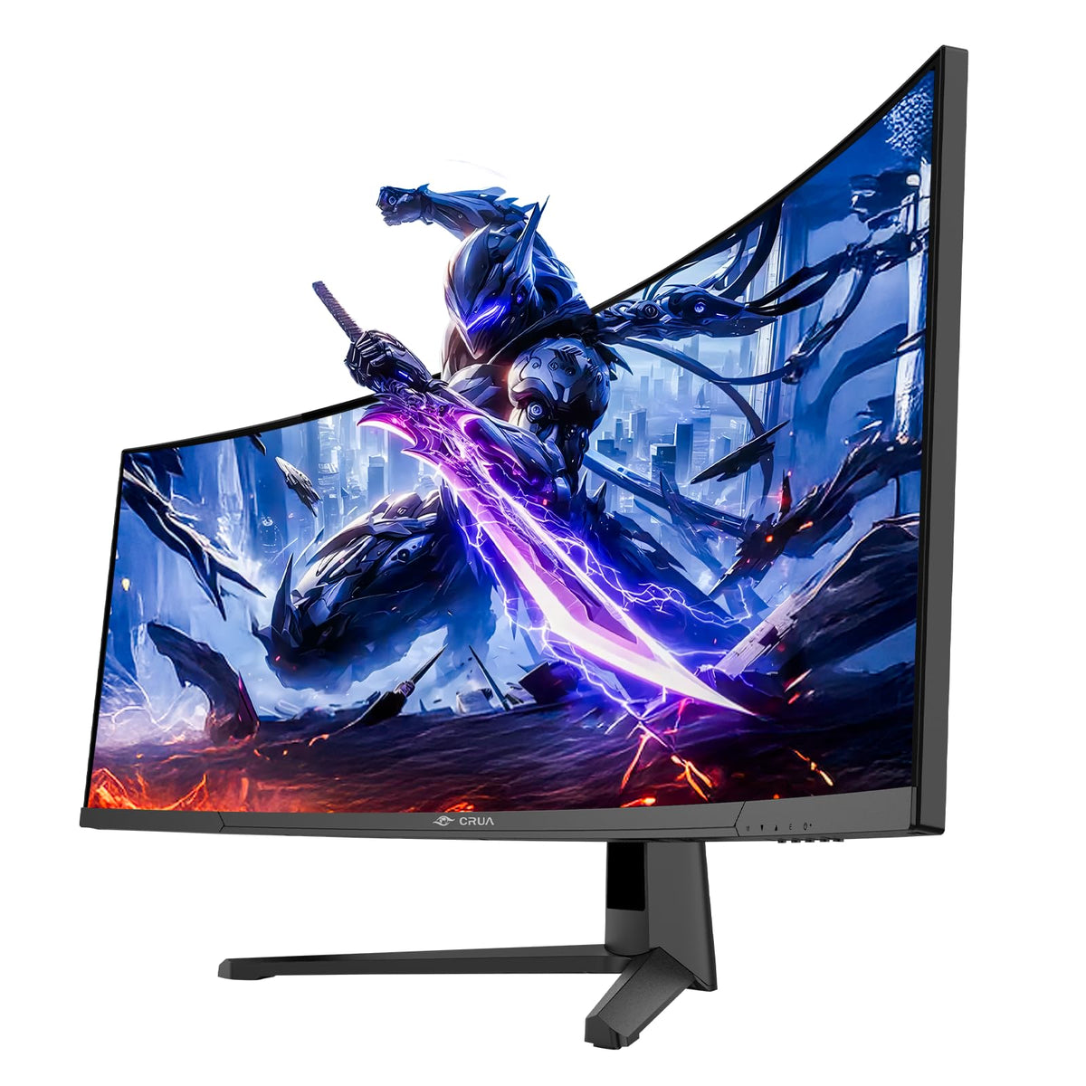 CRUA 45-inch curved monitor with 240Hz for smooth gaming and scrolling