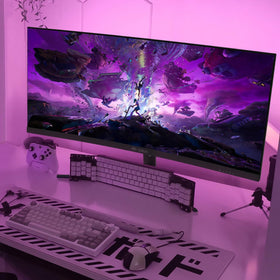 CRUA gaming monitor with FreeSync for smoother action