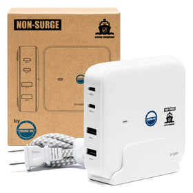 Cruise On cruise-approved power strip in-cabin outlet setup for convenient charging.